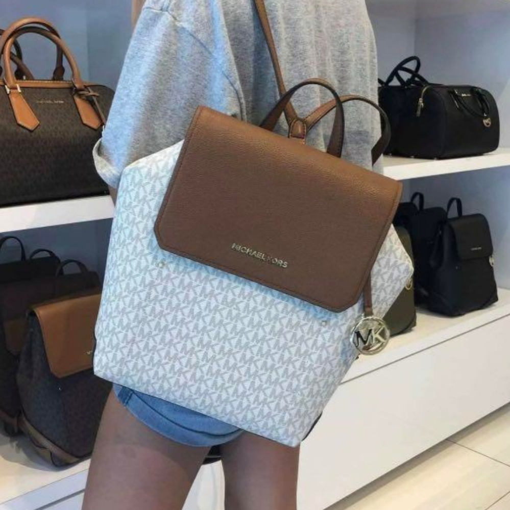 Michael Kors Hayes Medium Backpack - Picture 8 of 8